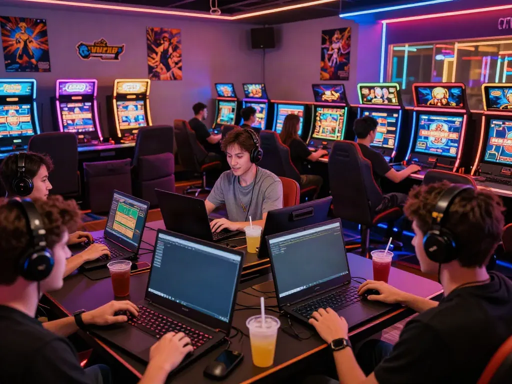 Engaged players enjoying games at a casino not on gamstop.
