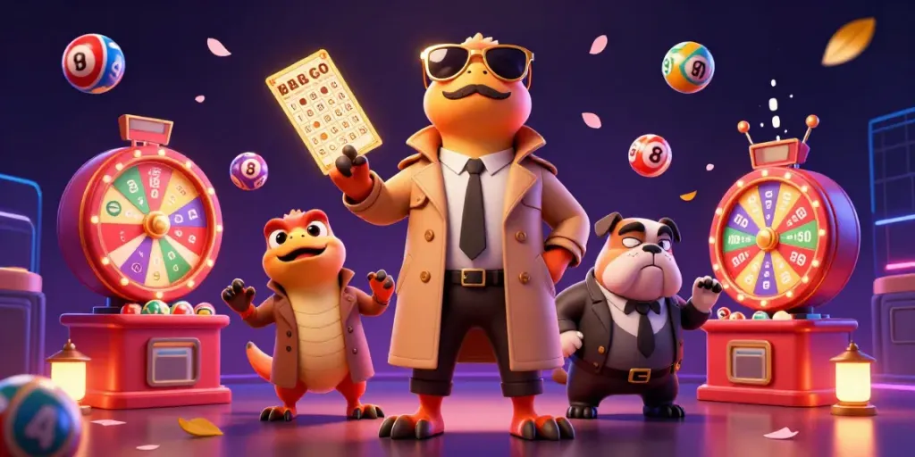 Experience thrilling online gaming with 23win through vibrant lottery and gaming visuals.