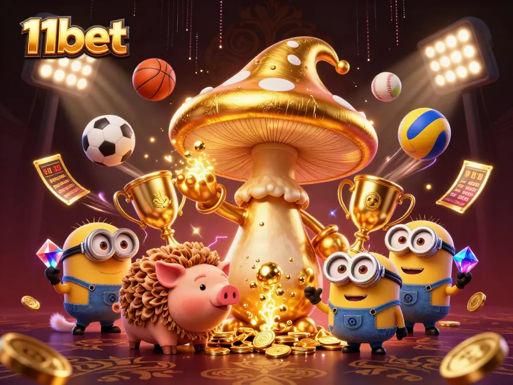 Experience the excitement of betting with 11bet's magical gaming elements and vibrant sports action.