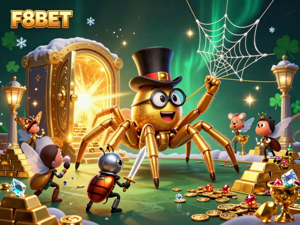 Experience the thrilling world of F8BET with vibrant casino creatures and rich treasures.