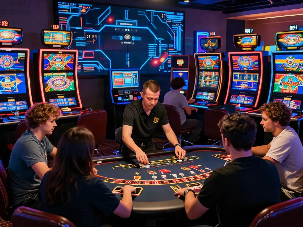 exciting casino not on gamstop experience with diverse players and vibrant atmosphere
