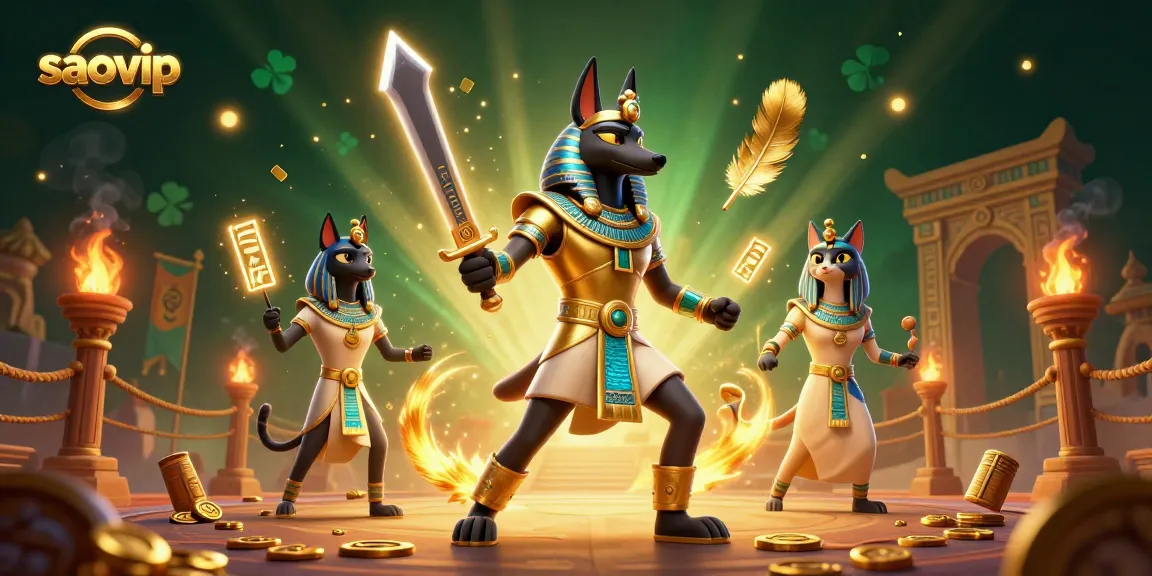 Engage in winning strategies with saovip in vibrant, action-packed casino illustration.