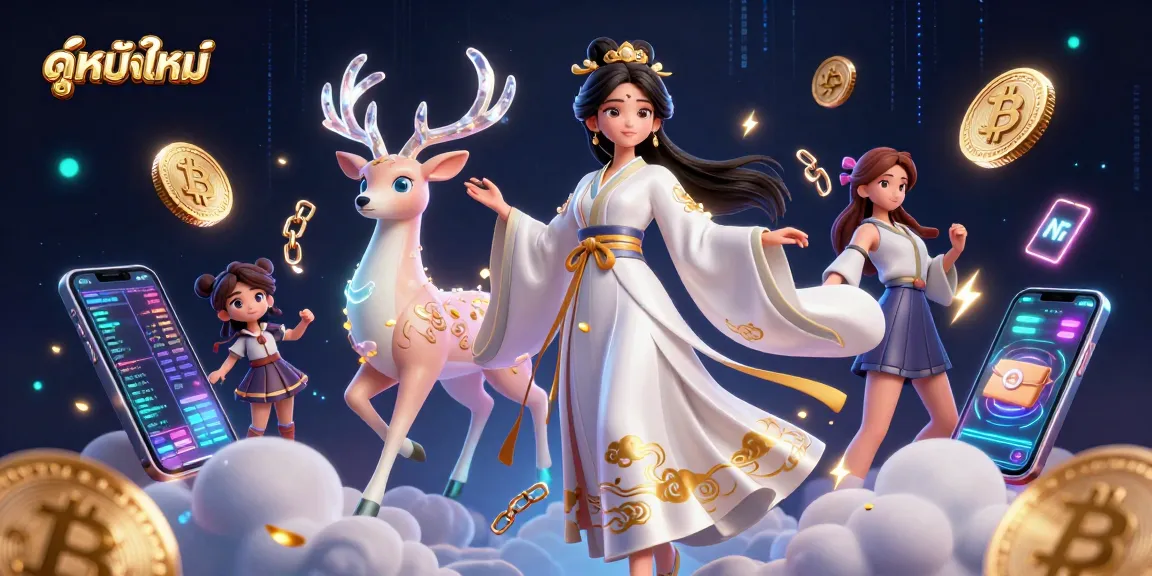 Engage in ดูหนังใหม่ with stunning 3D digital art showcasing exciting gambling elements.