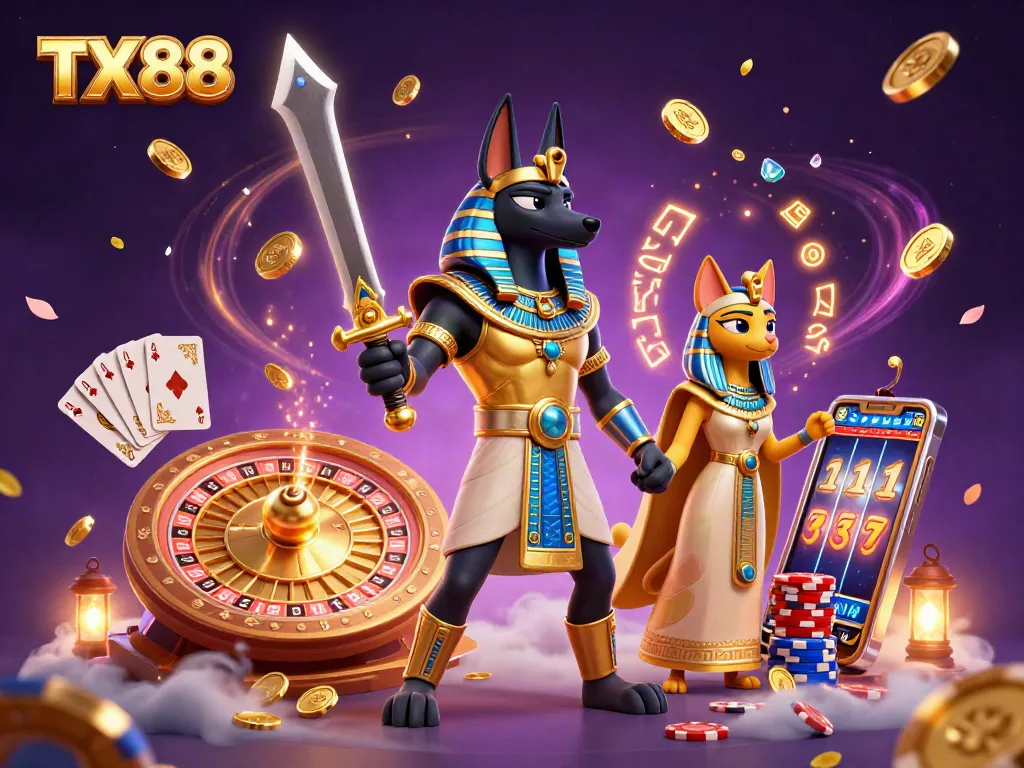 Experience the immersive gaming adventure at TX88 with a thrilling casino atmosphere.