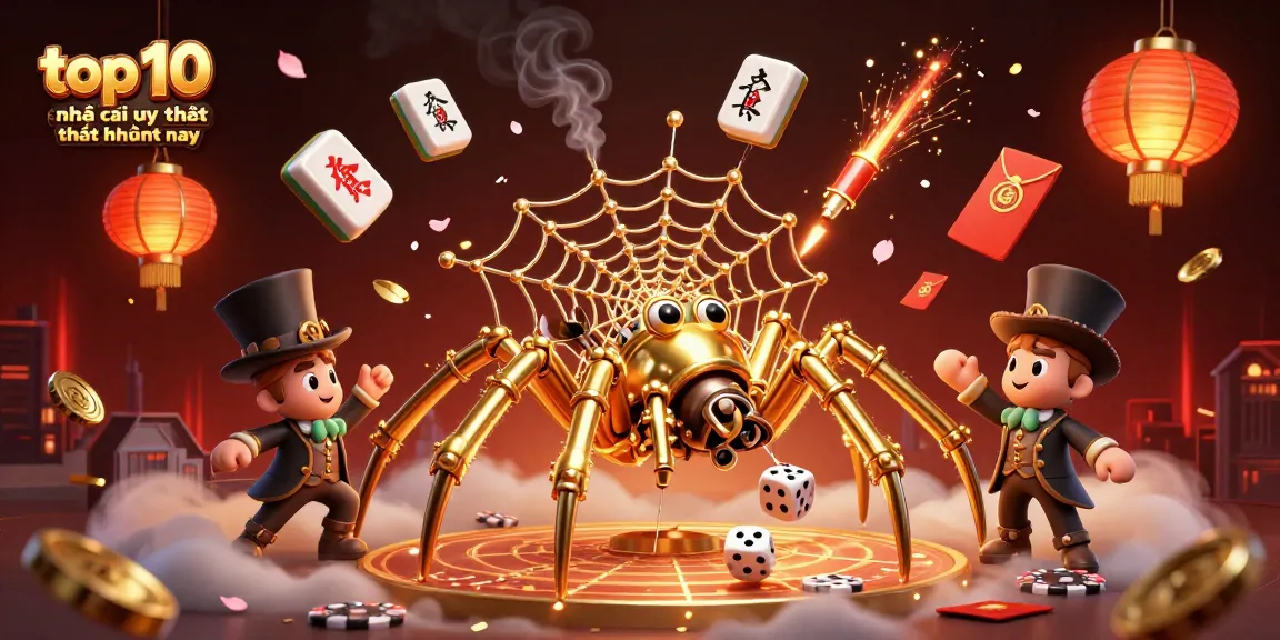 Experience the thrill of top 10 nhà cái uy tín nhất hiện nay through an artistic 3D illustration.