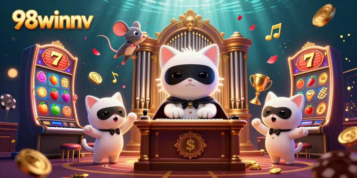 Experience the allure of 98winnv with vibrant casino characters and engaging gameplay elements.